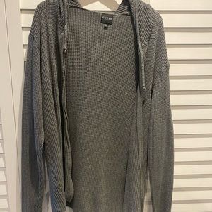 Guess zip up wafflie knit.